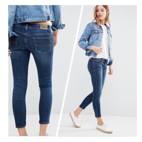 ⭐️denim & Supply Ralph Lauren crop skinny jeans⭐️ - Picture 1 of 10